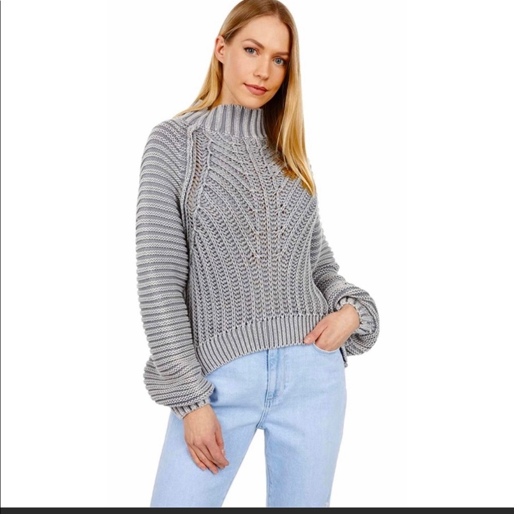 Free People | Sweetheart Sweater in Tungsten